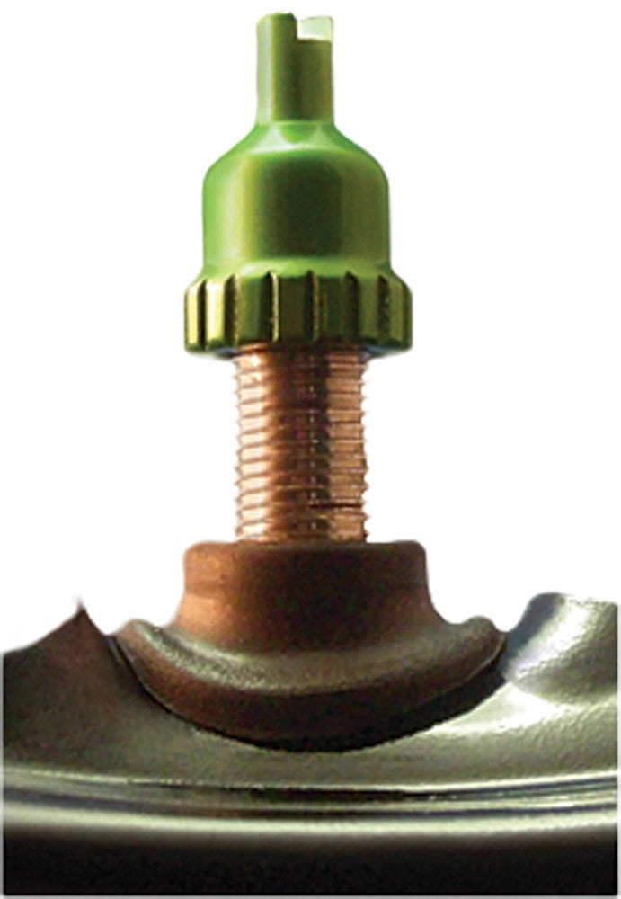 NO TOILValve Stem Cap/Remover (Green)VSRC-008