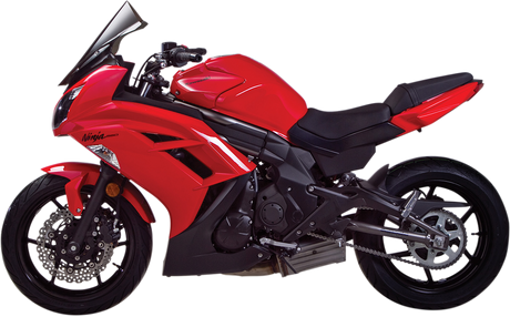 Zero Gravity Double Bubble Windscreen - Light Smoke - Ninja 650 16-207-02