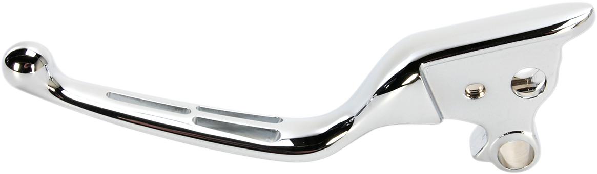 DRAG SPECIALTIES Clutch Lever - Wide Blade - Slotted - Chrome H07-0603-C