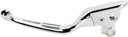 DRAG SPECIALTIES Clutch Lever - Wide Blade - Slotted - Chrome H07-0603-C