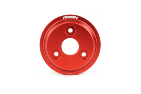 Perrin 15-22 Subaru WRX / 14-18 FXT / 18-21 Crosstrek Lightweight Water Pump Pulley - Red PSP-ENG-112RD