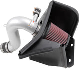 K&N 69 Series Typhoon Performance 13 Chrysler/Dodge 200/Avenger 2.4L Silver Cold Air Intake Kit 69-2549TS