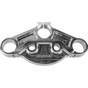 SLYFOX 49 mm Upper Triple Clamp - '14+ FLH - Raw SF1000-1