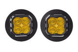 Diode Dynamics SS3 Type OB LED Fog Light Kit Pro - Yellow SAE Fog DD6640