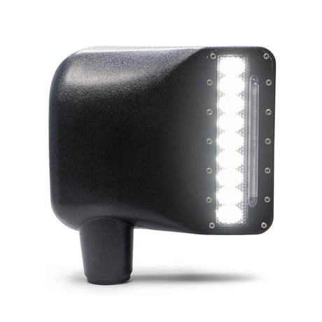 DV8 Offroad 07-18 Jeep Wrangler JK LED Mirror Housing w/ Turn Signal Option BCME27W3W