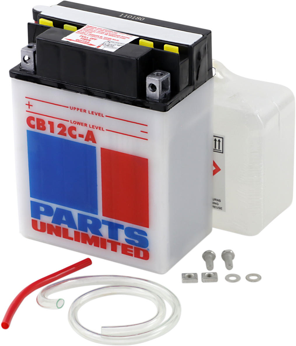 Parts Unlimited Battery - Yb12c-A Cb12c-A-Fp