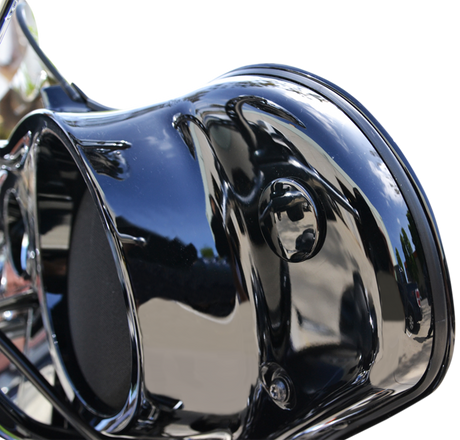 LA CHOPPERS Mirror Mount Covers - Black LA-9001-00B