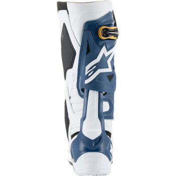 ALPINESTARS Arlington LE Tech 10 Boots - White/Blue/Gold - US 11 2010020-262-11