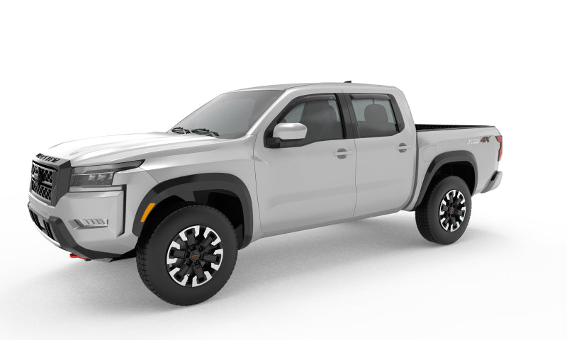 AVS 2022 Nissan Frontier Crew Cab Ventvisor In-Channel Window Deflectors - 4pc - Smoke 194788