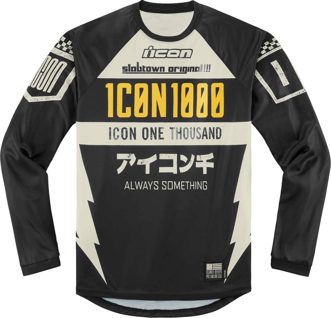 ICON Slabtown™ Jersey - Black - 2XL 2824-0081