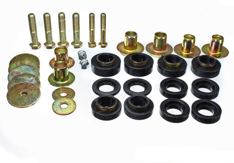 Energy Suspension Firebird Body Mount Set - Black 3.4144G