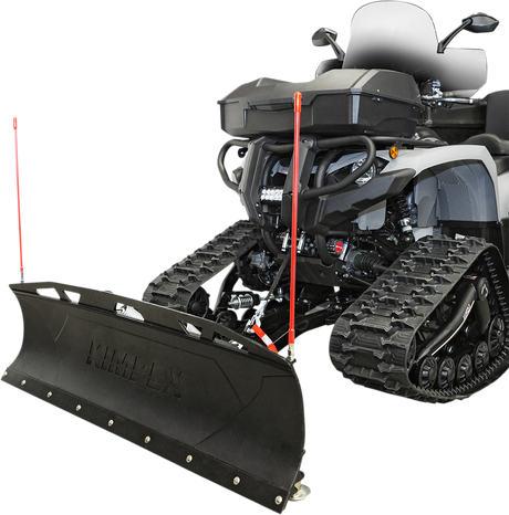 KIMPEX Click N' Go 2 Plow Blade - Plastic - 60" x 17" 373993