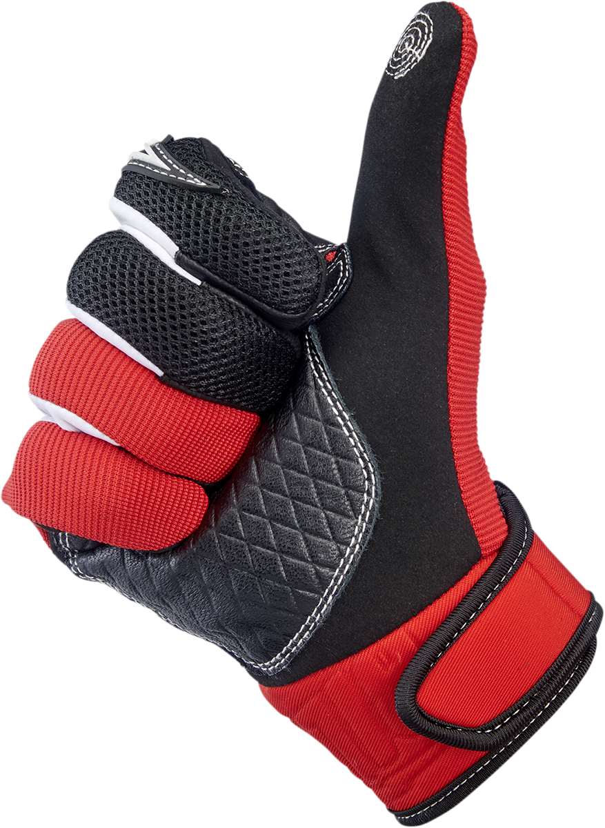 BILTWELL Baja Gloves - Red - XL 1508-0801-305