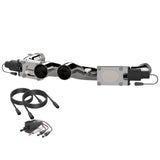QTP 15-19 Dodge Challenger/Charger 6.2L/6.4L 304SS Aggressor Cutout Dual Mid Pipes 530115