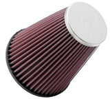 K&N Marine Round Tapered SS Flame Arrestor-3.75in Flg ID x 5.25in B OD x 3in T OD x 6in H 59-2030
