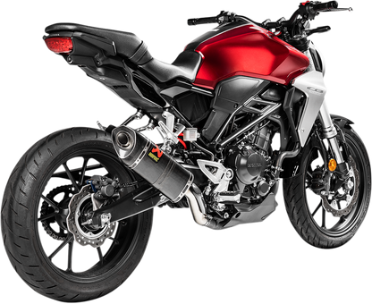 Silenciador de línea deslizante AKRAPOVIC - Fibra de carbono CB300R 2018-2020 S-H3SO7-APC 1811-3709 