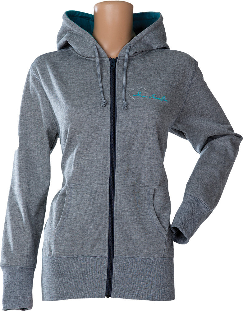 DSG Heart Snow Hoodie Aqua Xs 12887