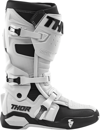 THOR Radial Boots - White - Size 10 3410-2274