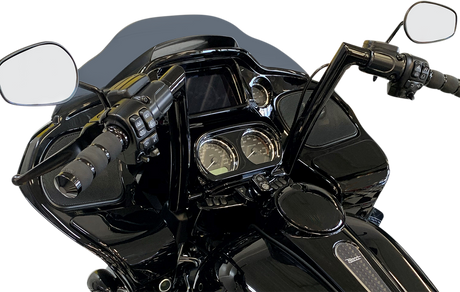 FAT BAGGERS INC. Handlebar - Flat Top - 12" - Black 606012-B