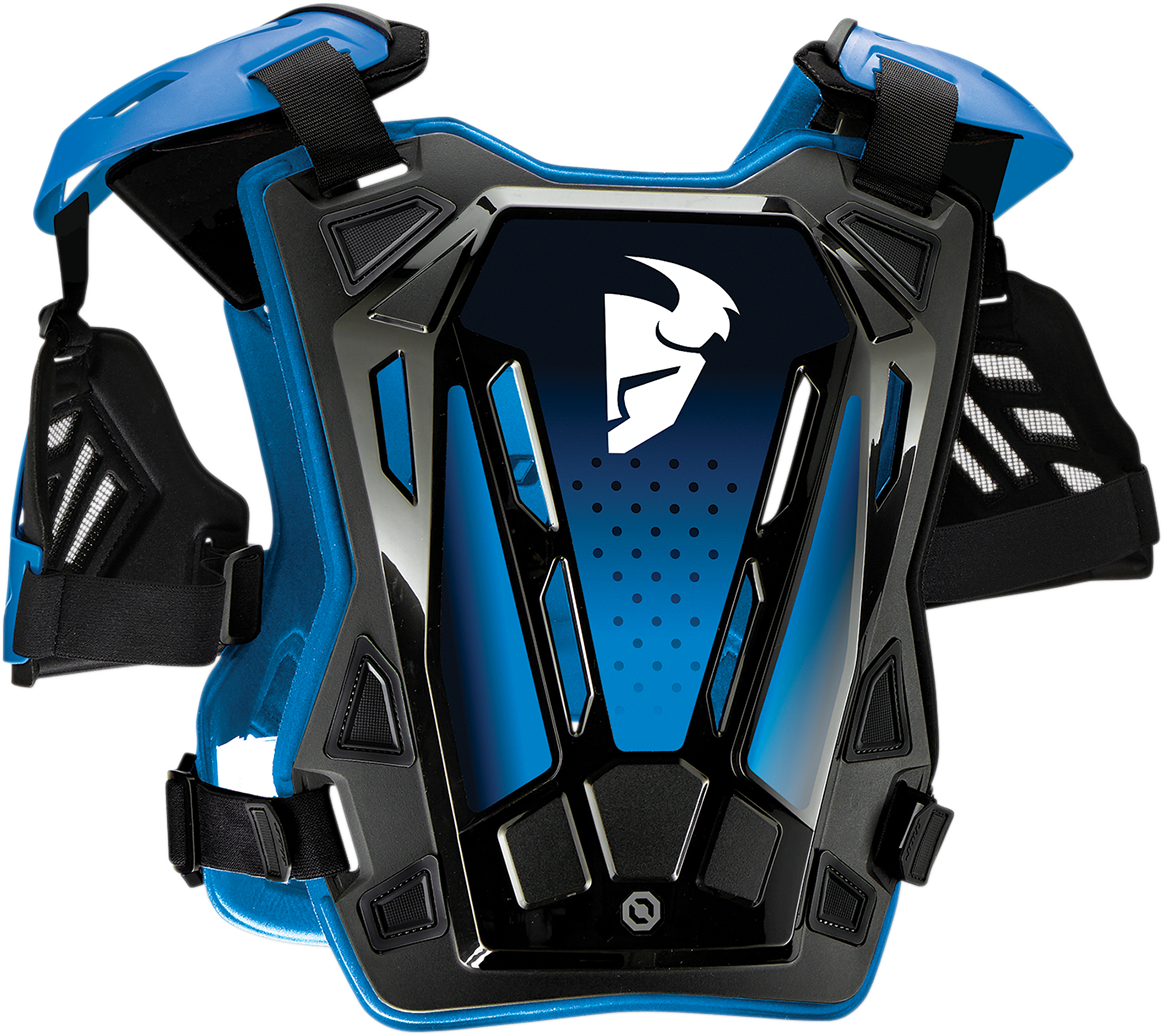 THOR Youth Guardian Roost Deflector - Blue - S/M 2701-0973