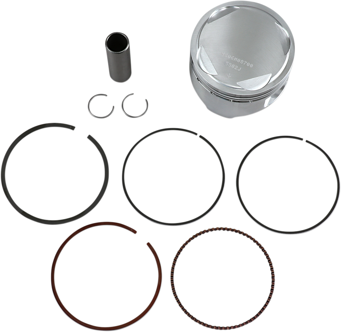 WISECO Piston Kit - +2.00 mm High-Performance 4606M08700