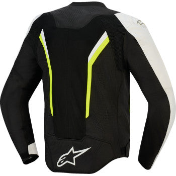 ALPINESTARS AST v3 Air Jacket - Black/Silver/Yellow Fluo - 4XL 3300426-159-4XL