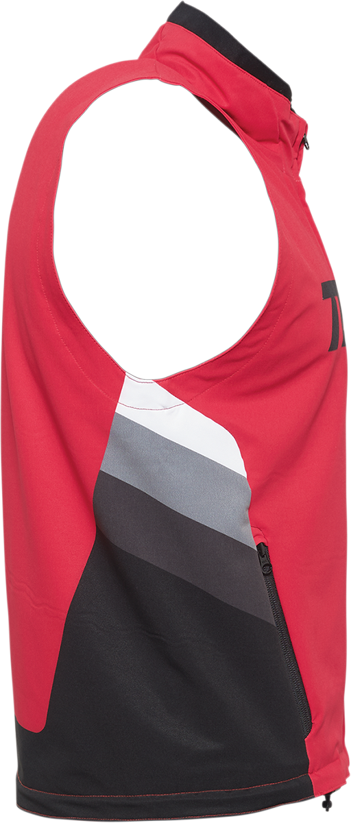 THOR Warmup Vest - Red/Black - Small 2830-0589