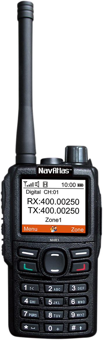 NAVATLAS Handheld Radio - Dual Band NHR1