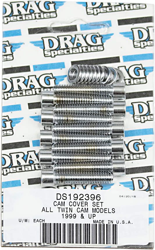 DRAG SPECIALTIES Socket-Head Smooth Camshaft Cover Bolt Kit MK373S