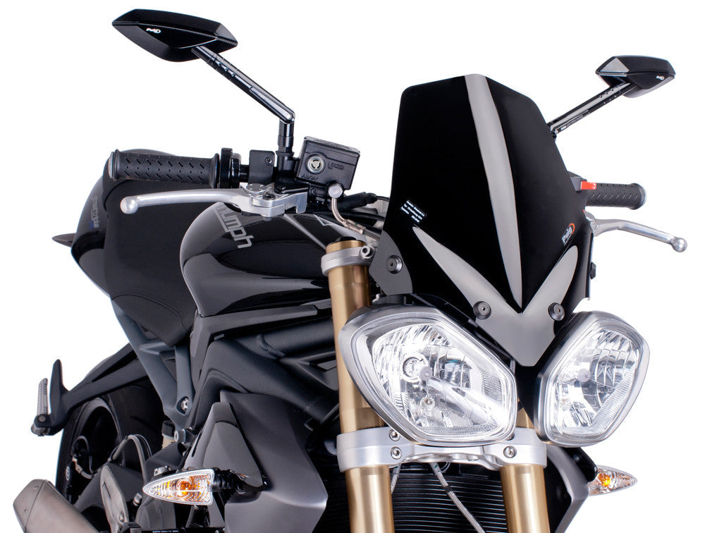 PUIG Naked Screen Bk Triumph S 5658N