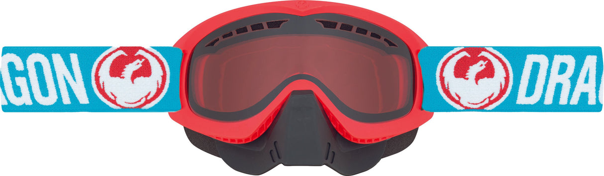 DRAGON Mdx Snow Goggle Flash Blue W/Orange Lens 267276438742
