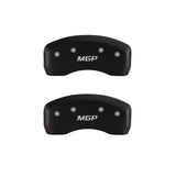 MGP 4 Caliper Covers Engraved Front & Rear MGP Red finish silver ch 37022SMGPRD