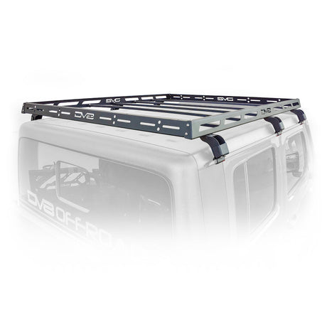 DV8 Offroad 07-18 Jeep Wrangler JK 4 DR / JL 2 DR & JT / 18+ Gladiator Roof Rack RRJL-02