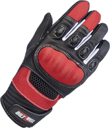 BILTWELL Bridgeport Gloves - Red - Small 1509-0801-302