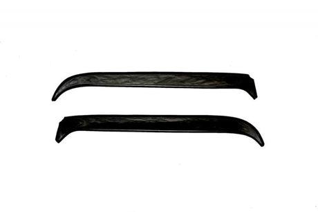 AVS 80-96 Ford Bronco Ventshade Extra Wide 2pc - Silver 52068