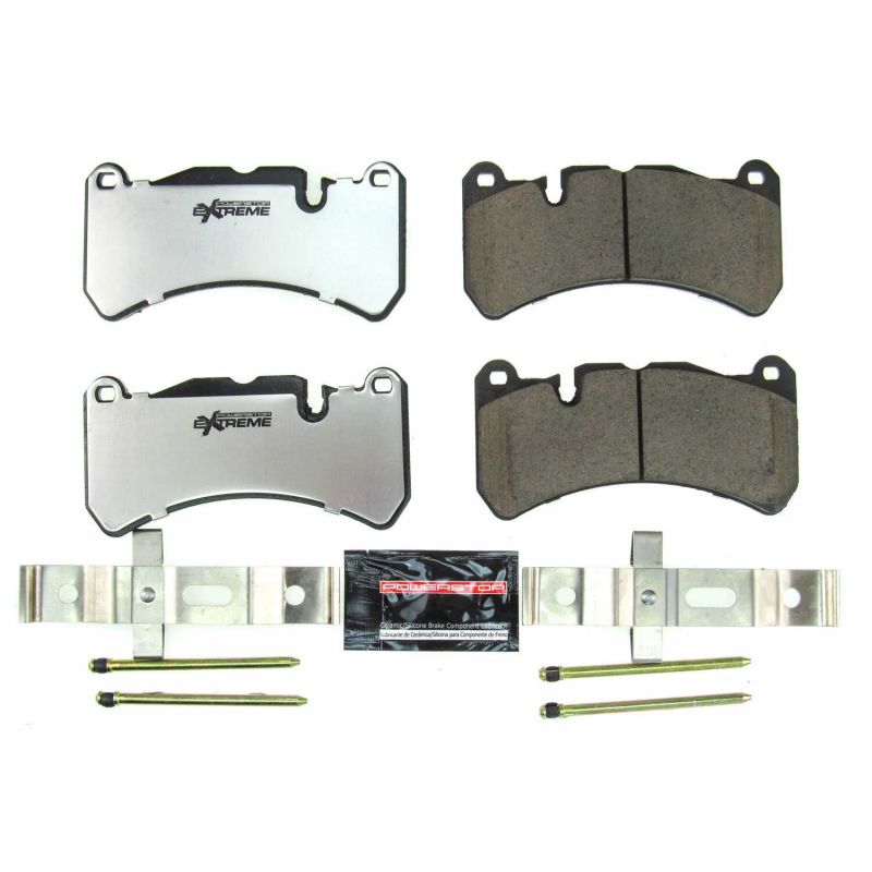 Power Stop 17-18 Alfa Romeo Giulia Front Z26 Extreme Street Brake Pads w/Hardware Z26-1116