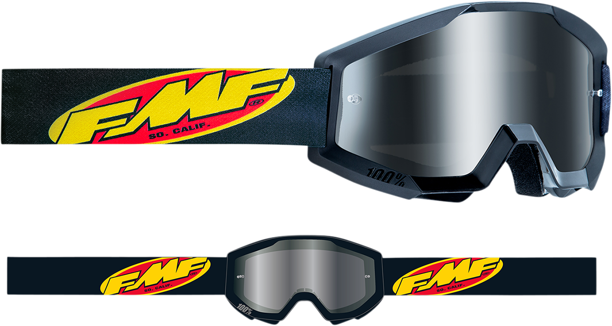 Gafas FMF PowerCore Sand - Núcleo - Negro - Ahumado F-50053-00001 2601-3014 