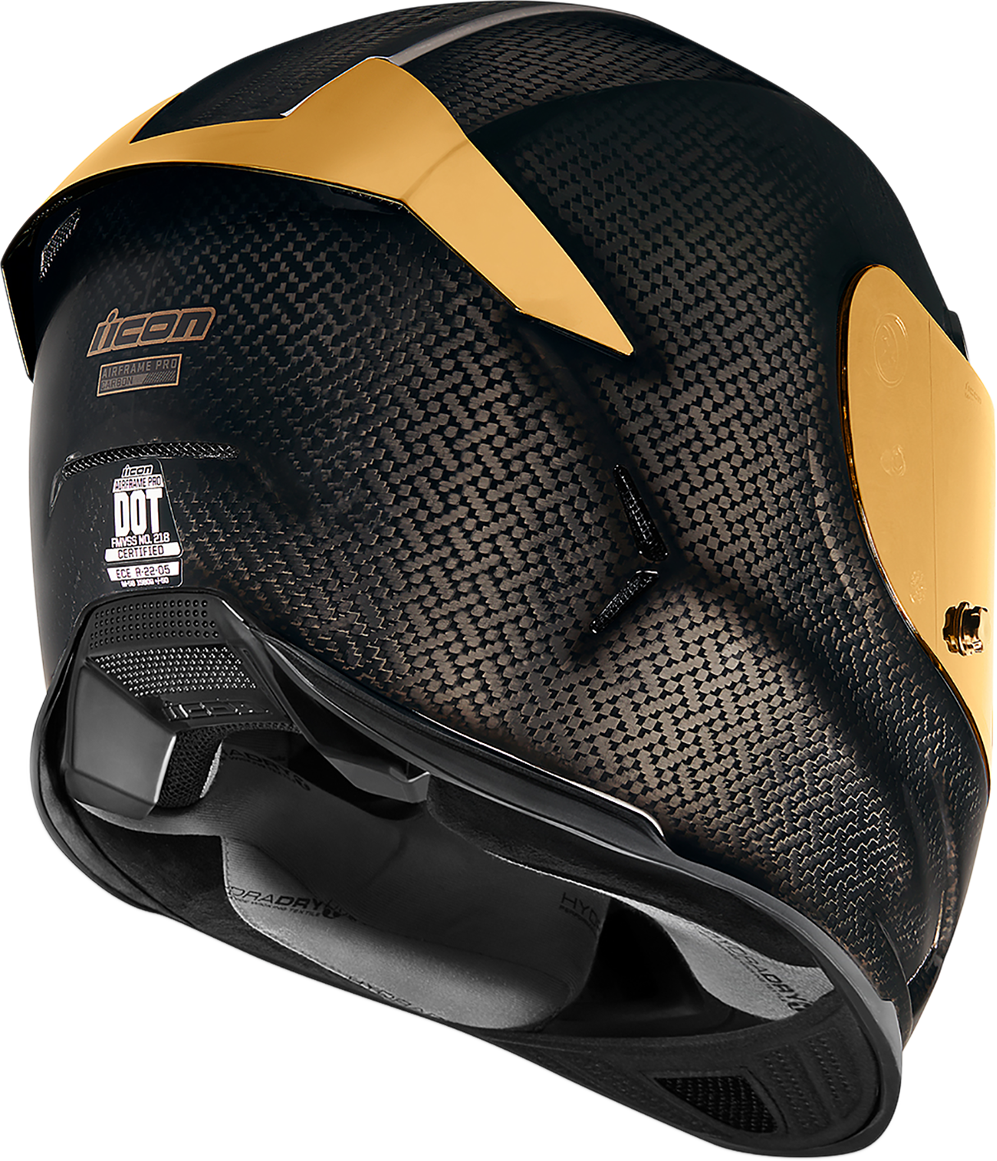 ICON Airframe Pro™ Helmet - Carbon - Gold - Large 0101-13245