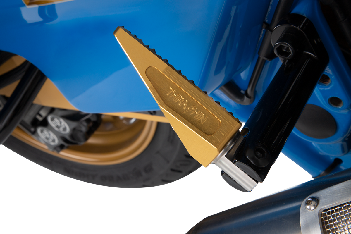 DRAG SPECIALTIES Soporte para reposapiés del pasajero - Negro 1620-1057