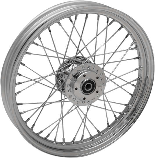 DRAG SPECIALTIES Front Wheel - Single Disc/No ABS - Chrome - 19"x2.50" - '06-'07 XL 64553