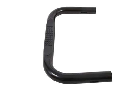 Deezee Universal Tubes - 3In Round Universal - Black Steel RegCab DZ 3700301