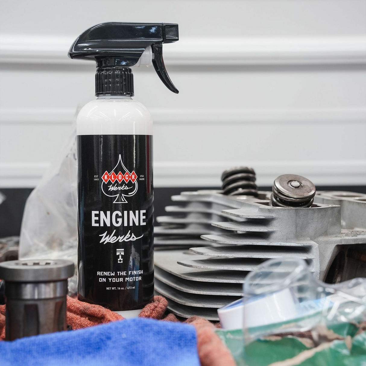 KLOCK WERKS Engine Werks Cleaner - 16 U.S. fl oz. KWK-ENGINE-16-S