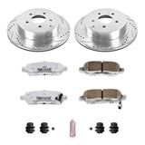 Power Stop 03-12 Infiniti FX35 Rear Z26 Street Warrior Brake Kit K2427-26