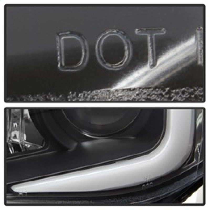 Spyder Subaru WRX 08-09 Projector Headlights - Halogen Model Only - Black PRO-YD-SWRX08-LBDRL-BK 5083944