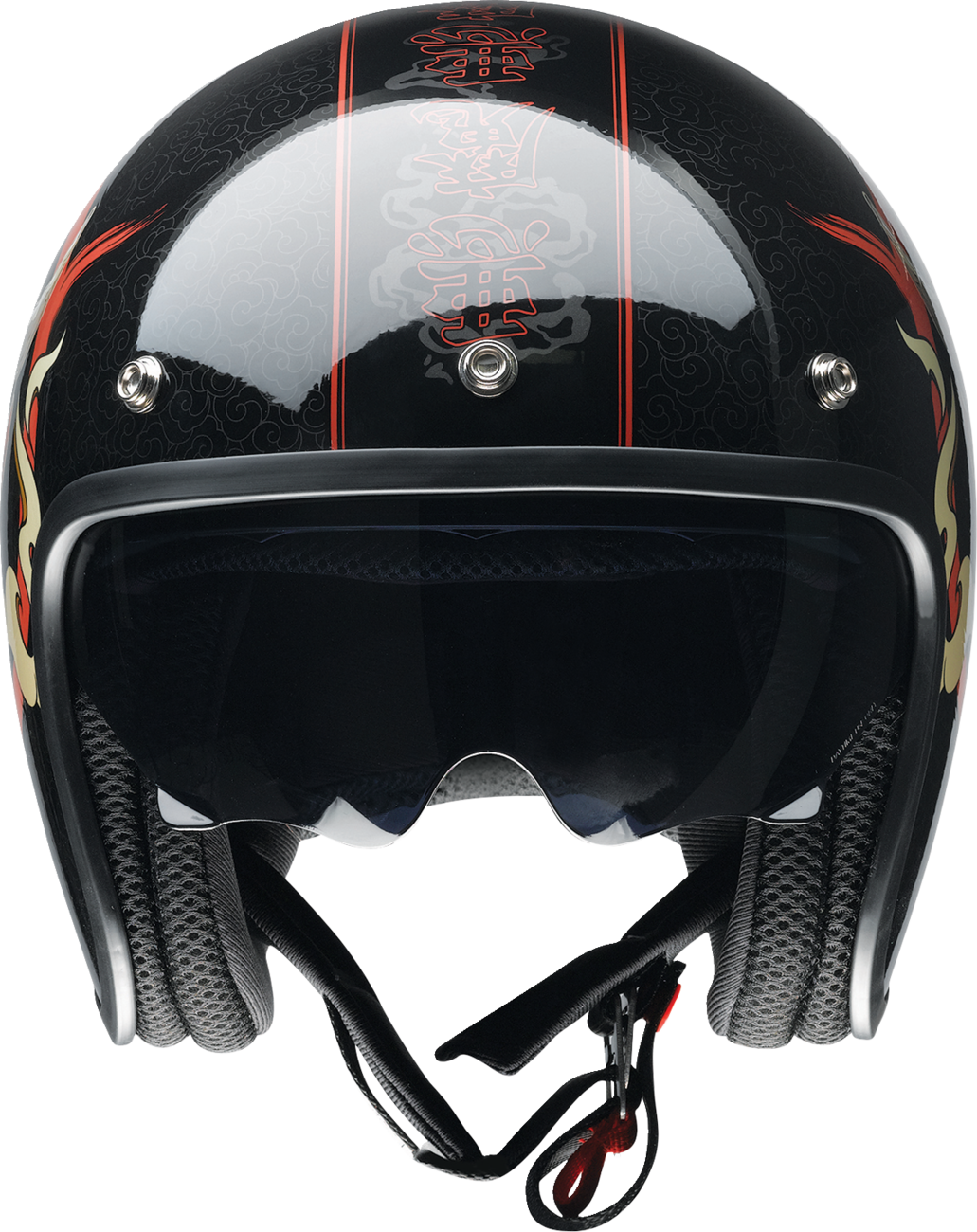 Z1R Saturn Helmet - Devilish - Gloss Black/Red - Small 0104-2877