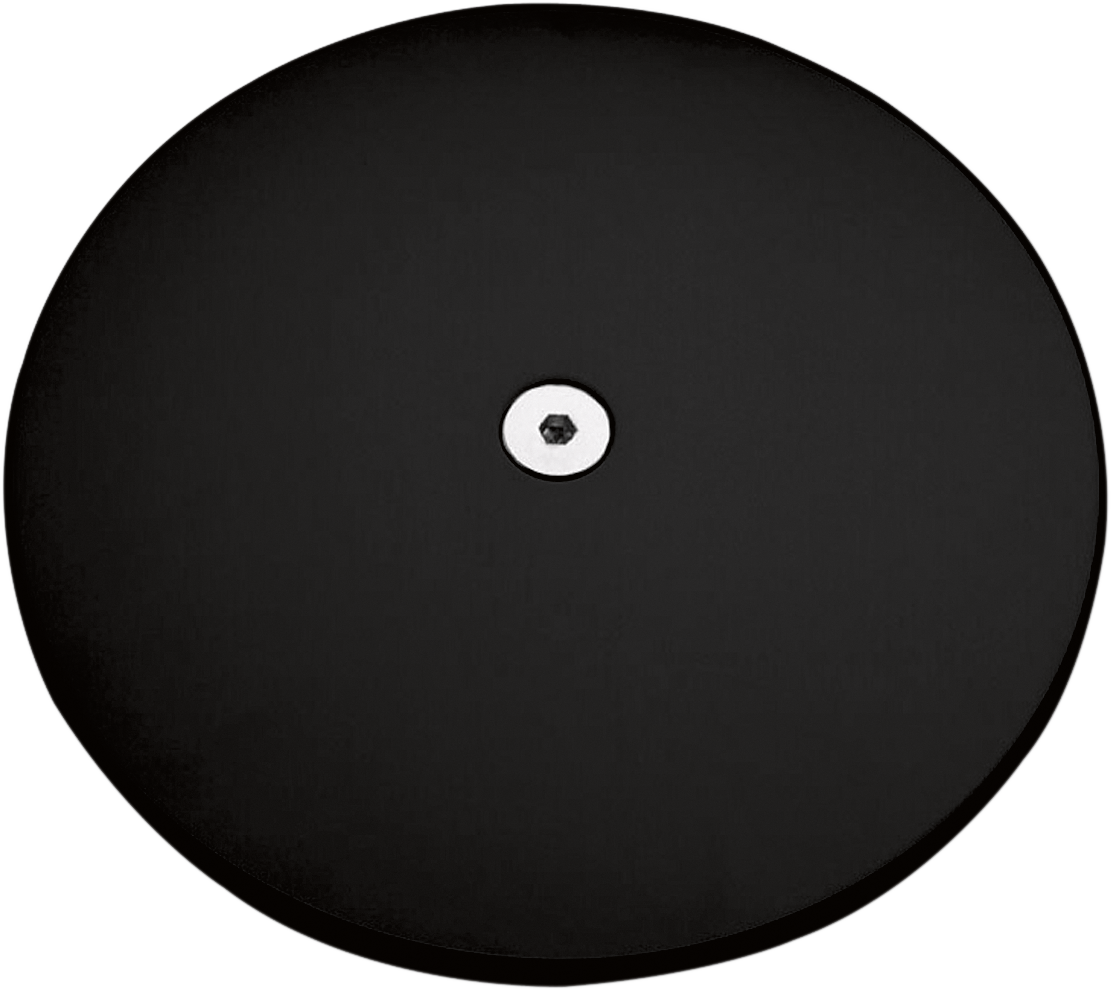 PRO-ONE PERF.MFG. Smooth Air Cleaner Cover - Black - Big Twin 202080B