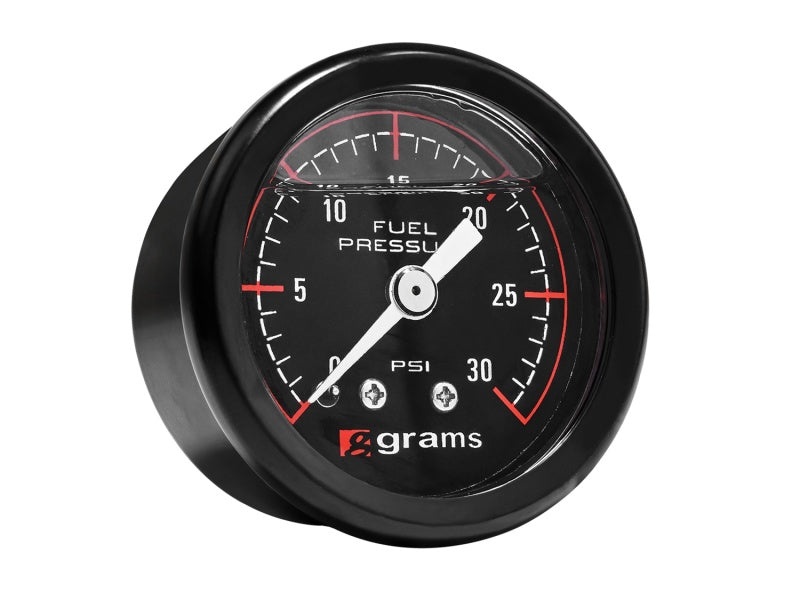 Grams Performance 0-30 PSI Fuel Pressure Gauge G2-99-0030