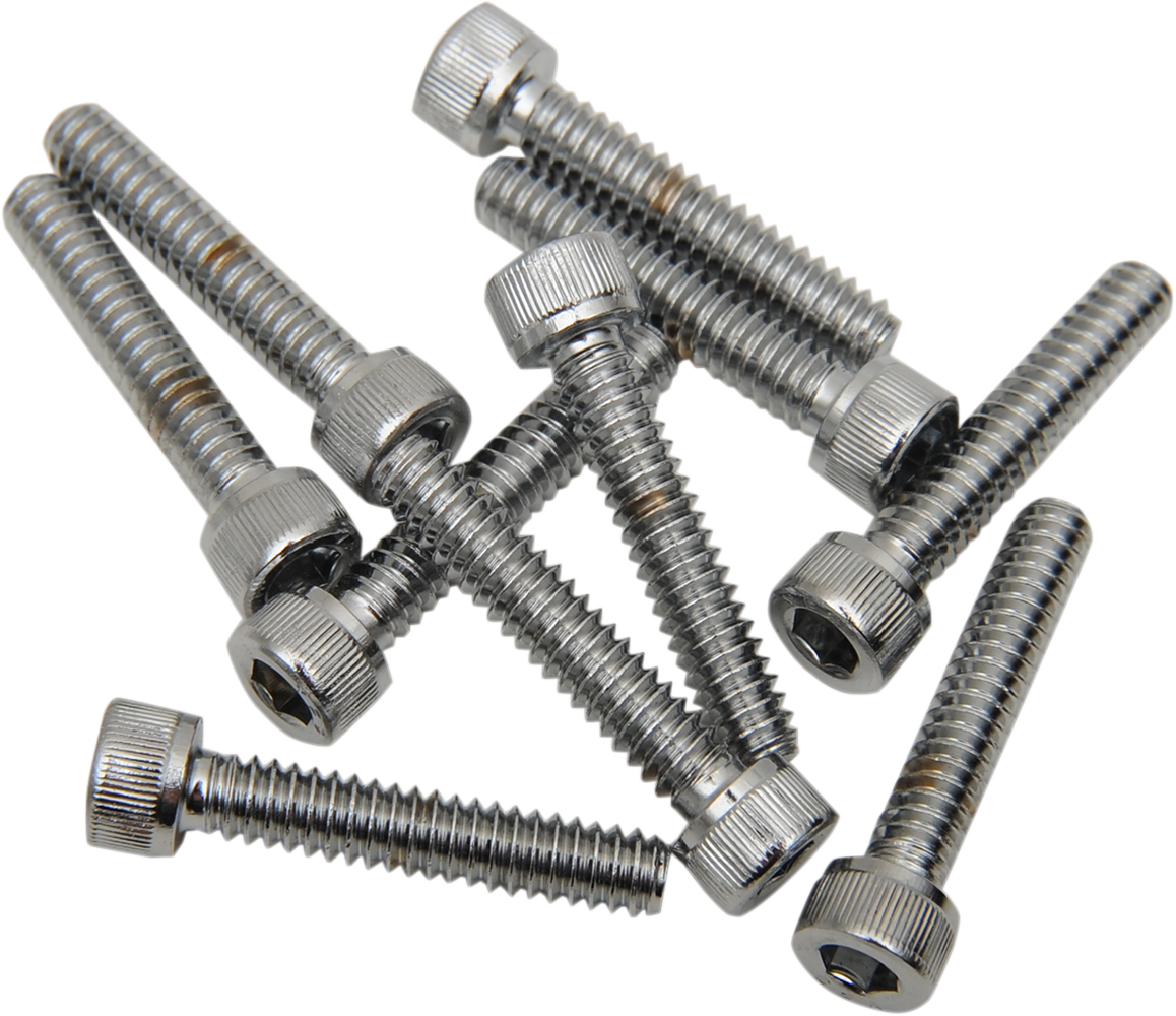 DRAG SPECIALTIES Bolts - Socket-Head - Knurled - 10-24 x 3/4" MPB194