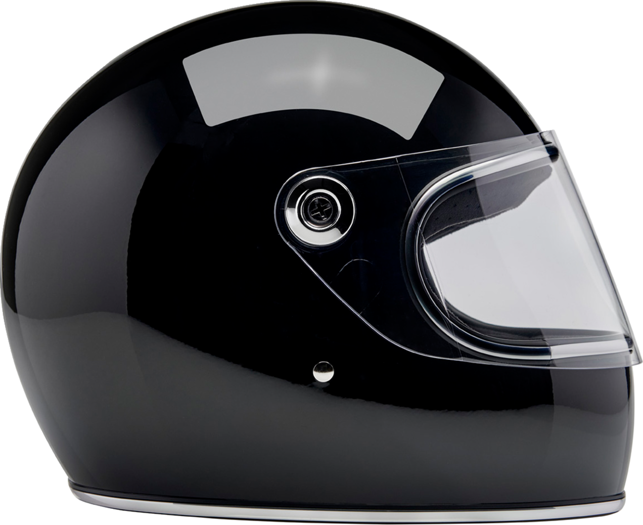 BILTWELL Gringo S Helmet - Gloss Black - Medium 1003-101-503