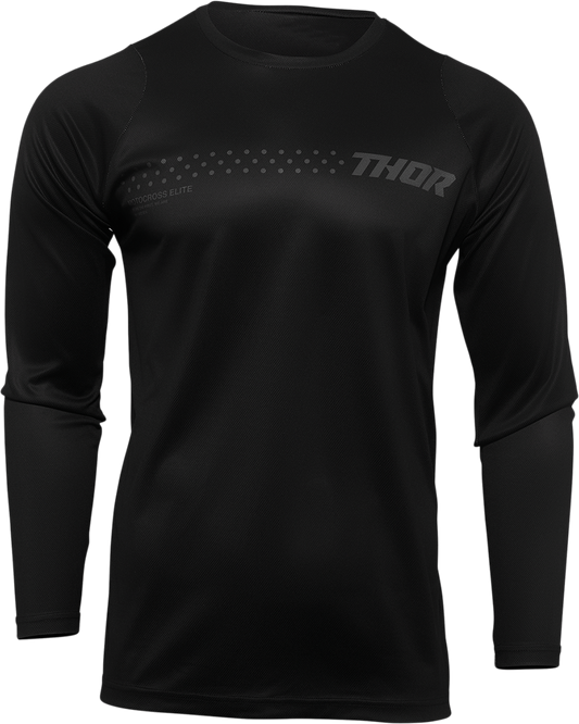 THOR Sector Minimal Jersey - Black - Large 2910-6426